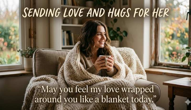 Sending Love and Hugs for Her