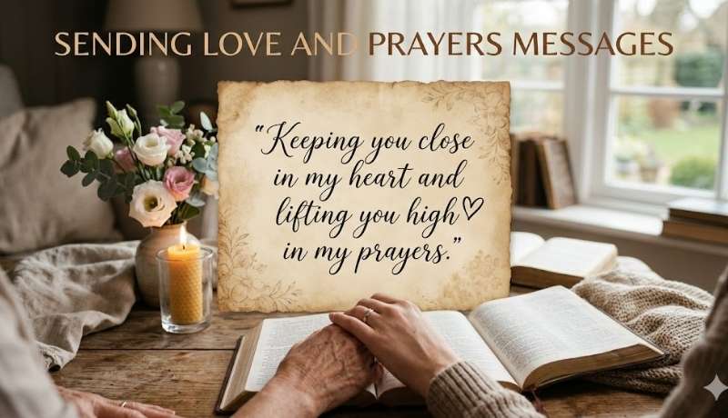 Sending Love and Prayers Messages
