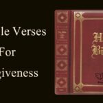 45 Bible Verses For Forgiveness