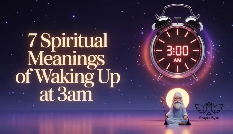 7 Spiritual Meaning of Waking Up at 3am