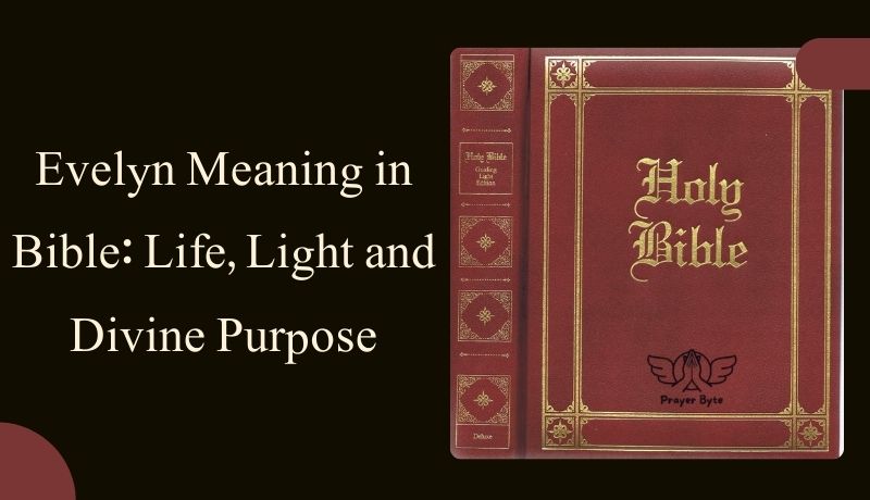 Evelyn Meaning in Bible