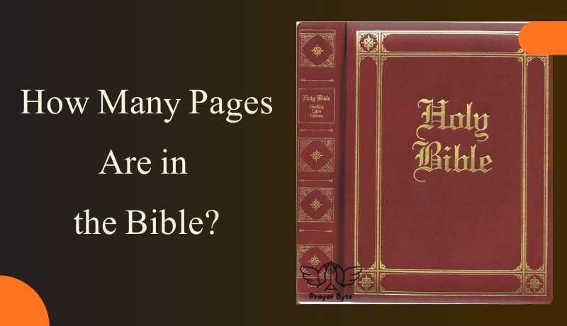 How Many Pages Are in the Bible