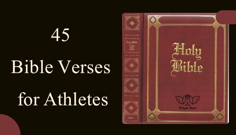 45 Bible Verses for Athletes