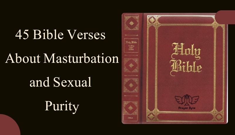 Bible Verses About Masturbation