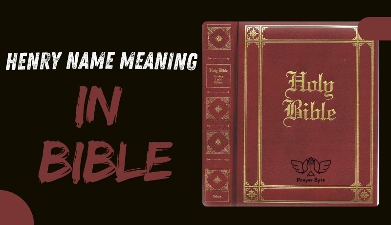 Henry Name Meaning in the Bible