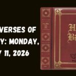 Bible Verses of The Day: Monday, May 11, 2026
