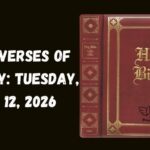 Bible Verses of The Day: Tuesday, May 12, 2026